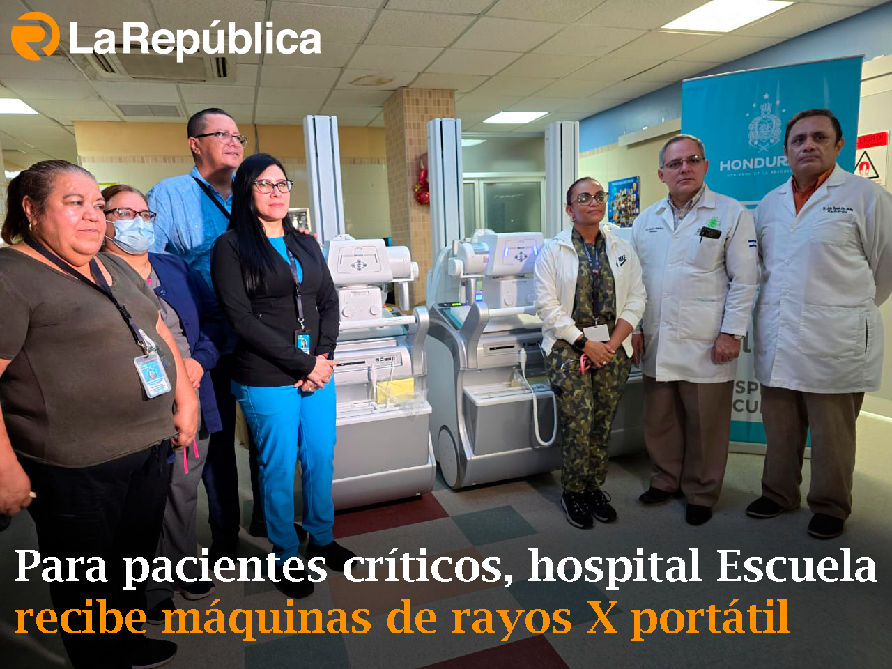 Para pacientes críticos, hospital Escuela recibe máquinas de rayos X portátil - Cover Image